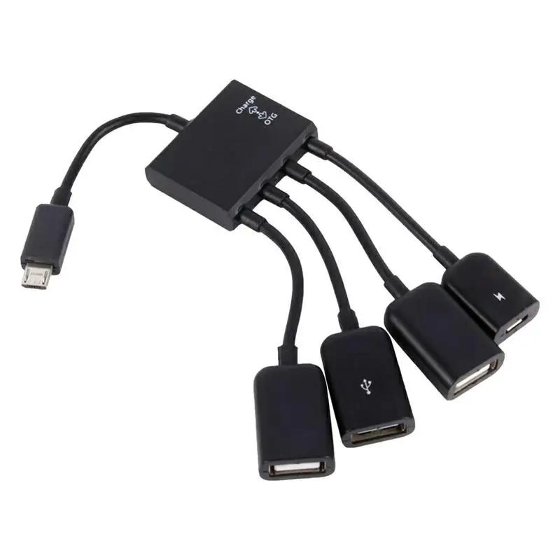 USB Ʈ Ȯ  OTG  ̺,    ̺,  Ƽ ʰ Ƽ, 4 in 1